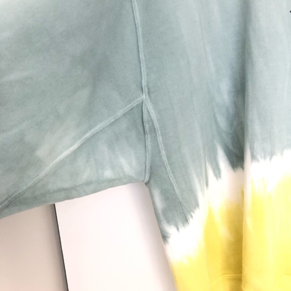 Etro unisex Degrade diy tie oversized Etro Milano 1968 sweatshirt yellow sage - Picture 9 of 13